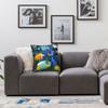 Pillow Case Beautiful Underwater World Colorful Fish Comfy Pillow Cover For Couch Sofa Bedroom Kawaii Pillowcases