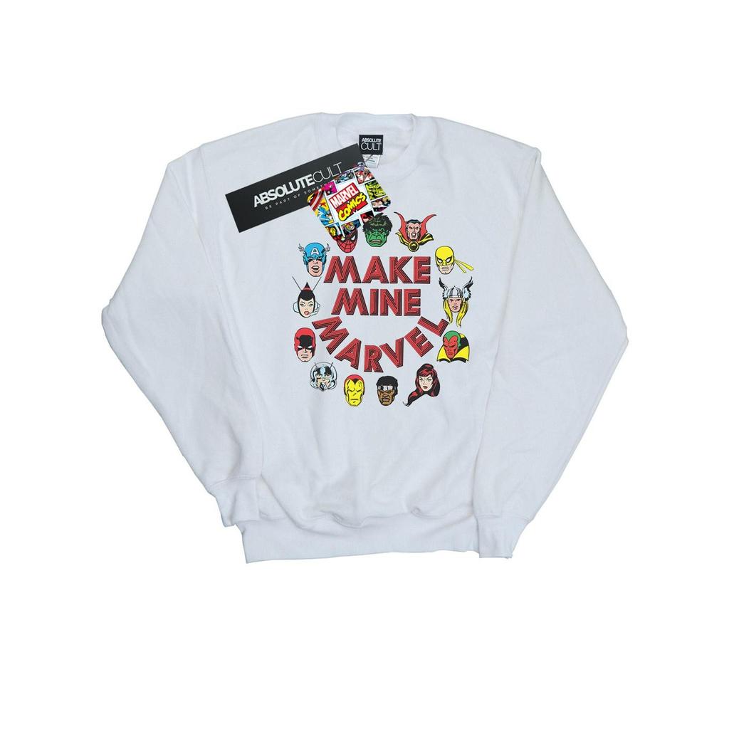 Marvel Mens Make Mine Marvel Sweatshirt