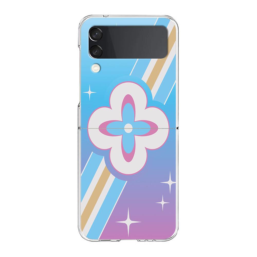 Phone Case For Samsung Galaxy Z Flip 3 4 5 Hard Folding Clear PC Honkai Star Rail Game Same Style For Samsung Z Flip 6 Cover
