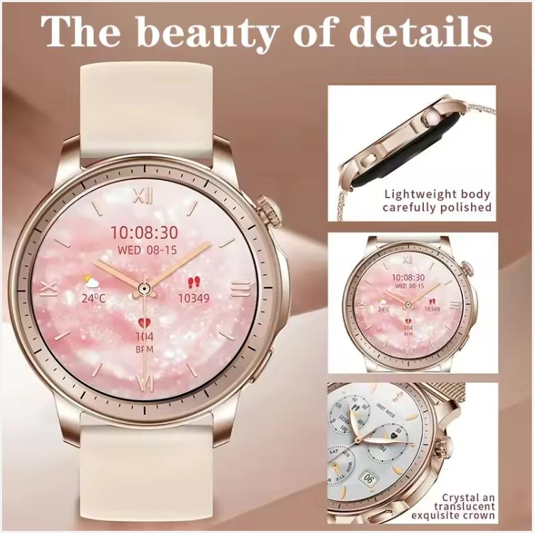 2025 Xiaomi Youpin Smartwatches Woman Track Map Bluetooth Call Heart Rate Monitoring IP67 Waterproof Sport Fitness Electronic Watches