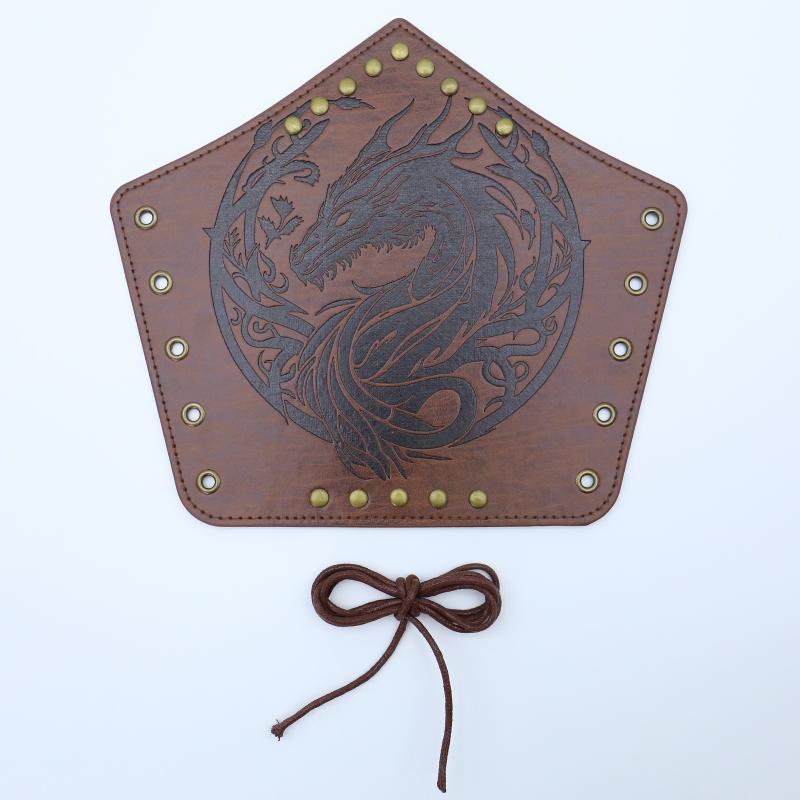 Bărbați Medieval Cosplay Armură din Piele PU Mănuși Manșete cu Șireturi Viking Pirat Cavaler Mănușă Brățară Brățară Accesorii Steam Punk