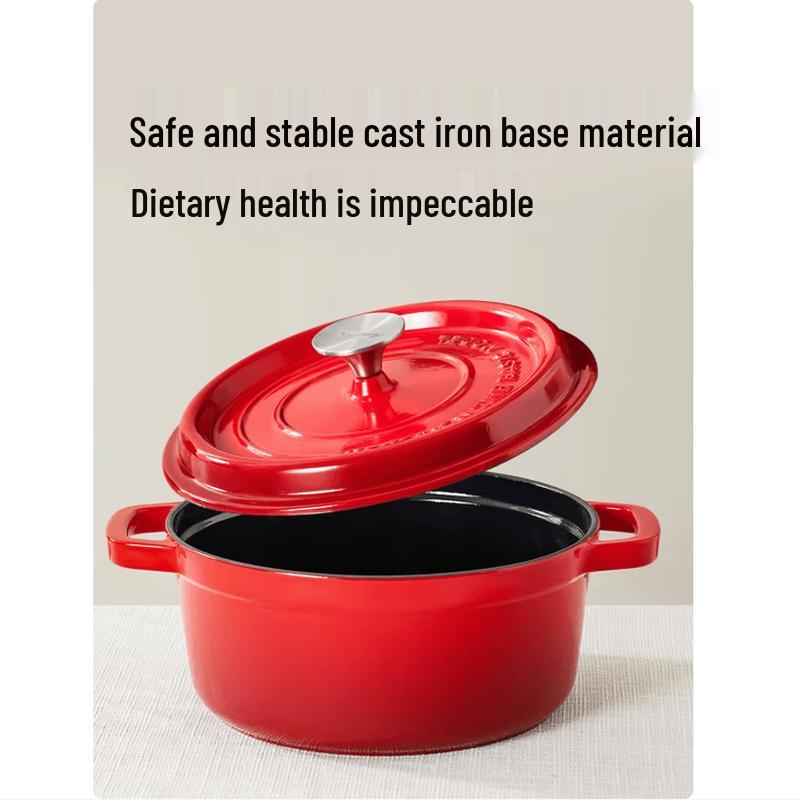 

COOKER KING 24 см Чугунный эмалированный горшок