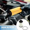 A ABSOPRO Filter No.LR011279 O-Ring Filter Fits Land R Over Defender 110 2022 2023 Plastic Paper Black