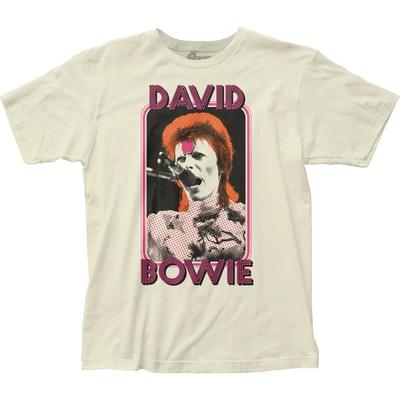 David Bowie Framed 3 Color Mens T T-Shirt Music Classic Rock Band Tee New Natural