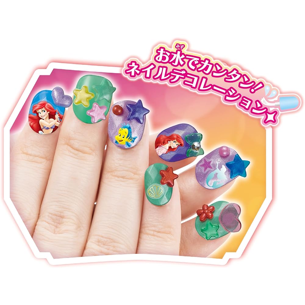 EPOCH Aqua Nail Studio Disney Princess Sparkling DX Toy for Ages 6 and Up Water Making Toy