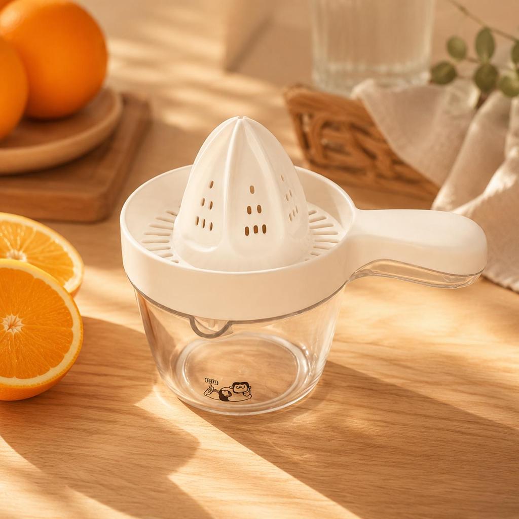 Hand-Press Citrus Juicer Anti-Spill Kitchen Tool Compact for Cooking