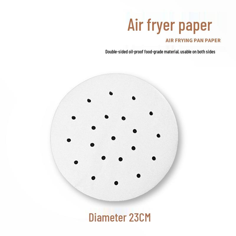 Disposable Square Air Fryer Silicone-Infused Baking Paper for Oil Absorption