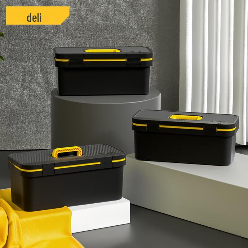 Deli 17-inch Reinforced PP Toolbox