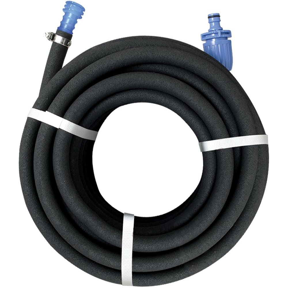 Takagi (Takagi) G450BK10 Horse Garden Drain 10m 10m for Irrigation, Black
