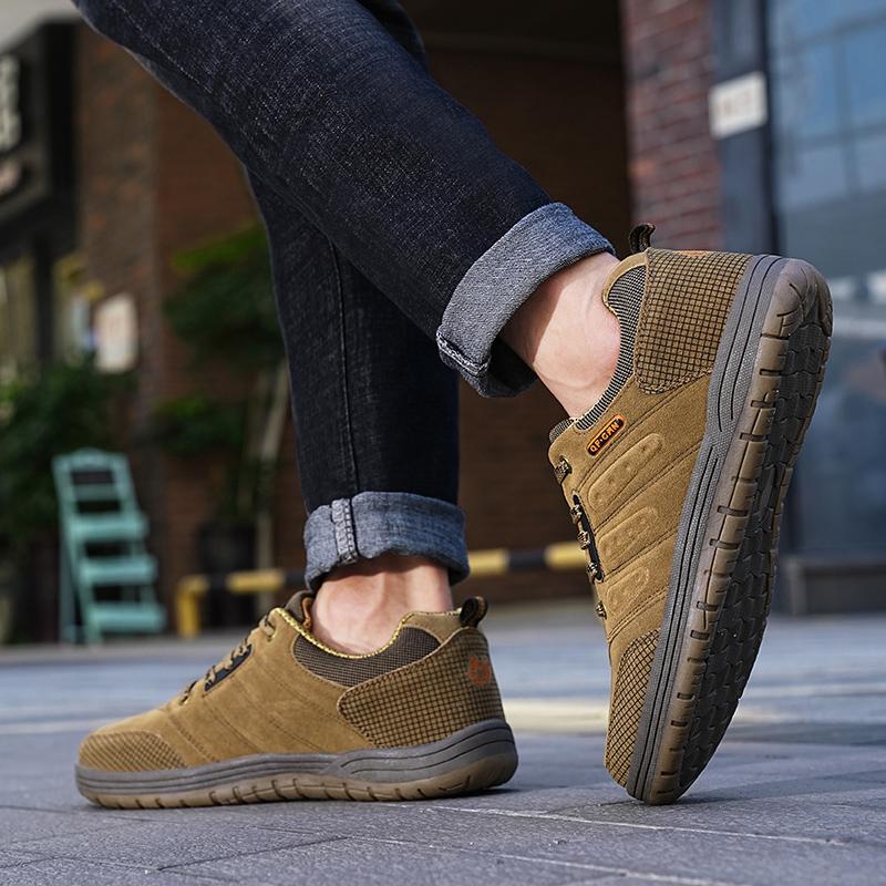 Herren Übergröße Rutschfest Modisch Retro Outdoor Wander- und Bergschuhe Sport- und Freizeitschuhe für Herren