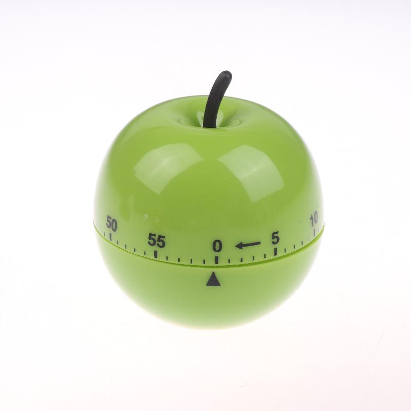 1 Pezzo Plastica Cucina Studio Promemoria Cottura Timer Non Cottura Mela Timer Meccanico Bambini Strumento Gestione Tempo Apprendimento