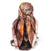 Thin Fabric Paisley Print Handkerchief 90*90CM Bandana Head Scarf Silk Satin Hijab Scarf  Neckwear