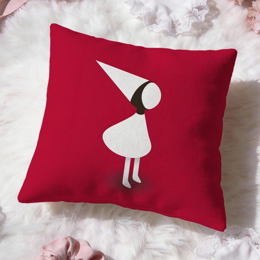 Monument Valley Game Cushion Cover Premium Comfort Reversible Pillow Cove -Two In One Design for Any Room & Car Interior
