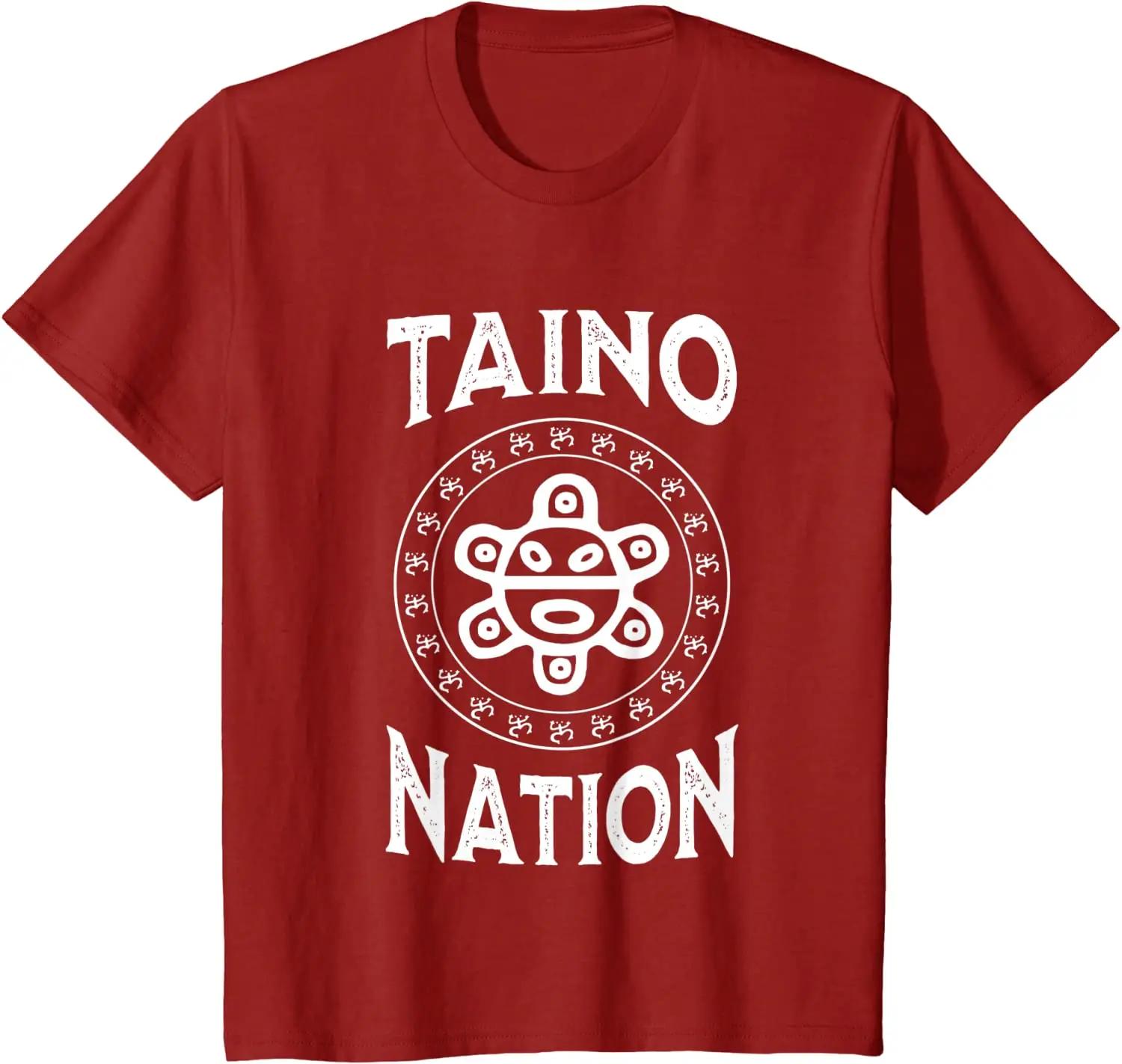 

Puerto Rico Taino Nation Coqui Sun Symbol Boricua Taino Gift TShirt 100 Cotton ONeck Short Sleeve Summer Casual Mens Tshirt S