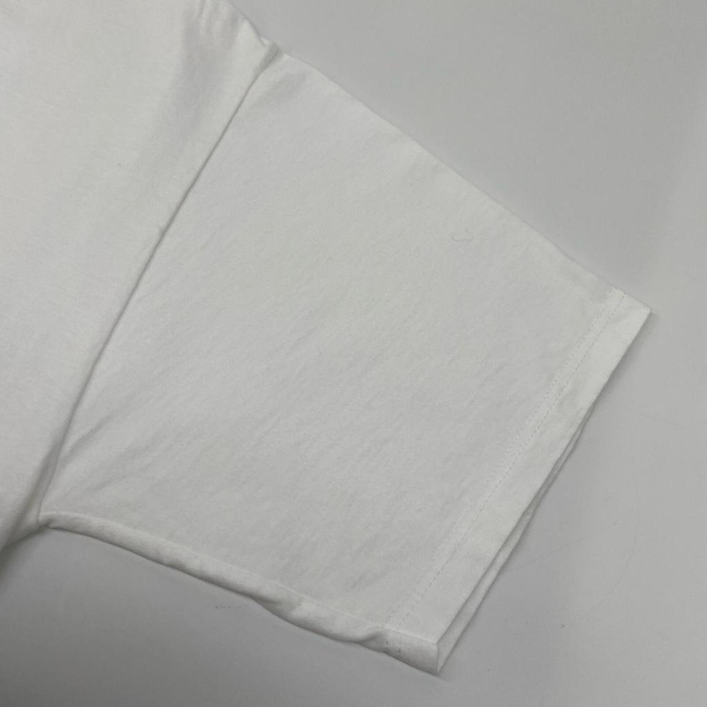 JERZEES Beautiful 90's Salvador Dali The Discovery of America by Columbus tops L whiteUsed