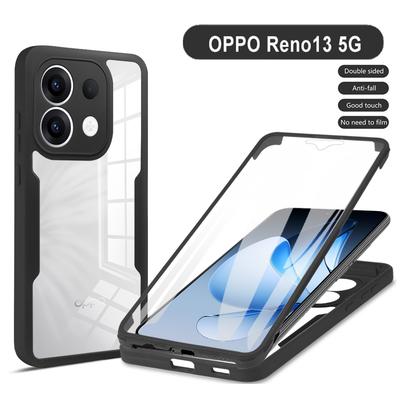 For OPPO Reno13 5G 360 Phone Case Full Coverage Protection Screen Protector Camera Lens Bumper Shell Funda