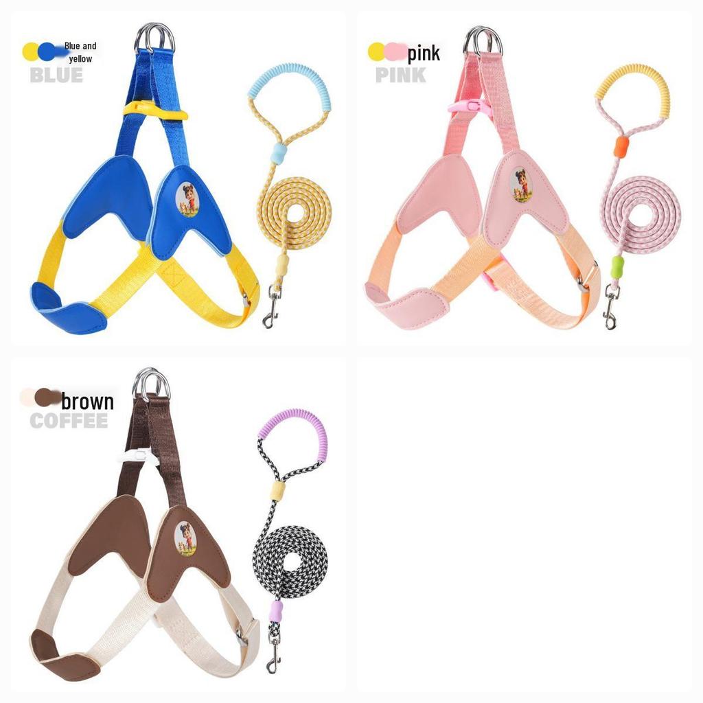 Adjustable Pet Harness & Leash: Vest-Style for Cats & Large Dogs, Anti-Lost Design