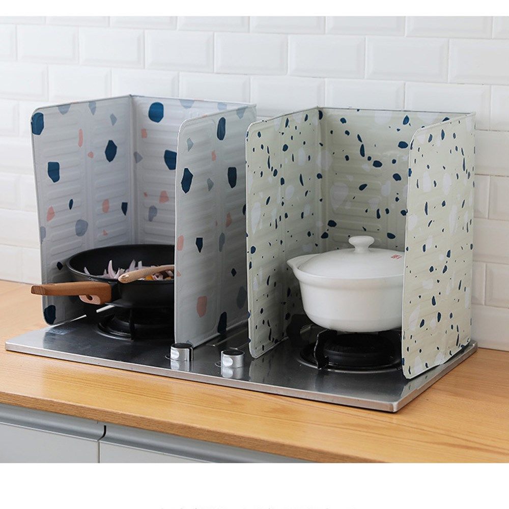 Anti Oil Splash Aluminium Foil Plate Oil Splash Guard Oil Splash Proof Baffle Oil Splatter Screens