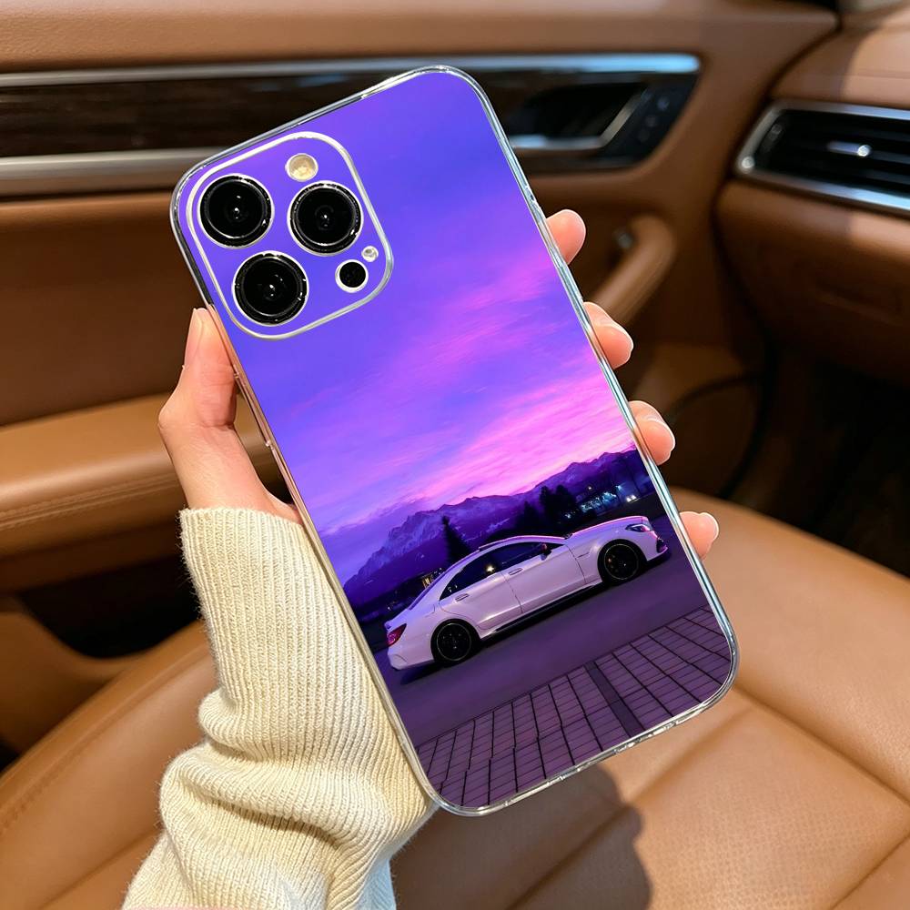 Cls 63  Car M- D-T-M  Phone Case For iPhone17,16,15,14,13,12,11 ,Pro Max,16/15/14 Plus Transparent Cover