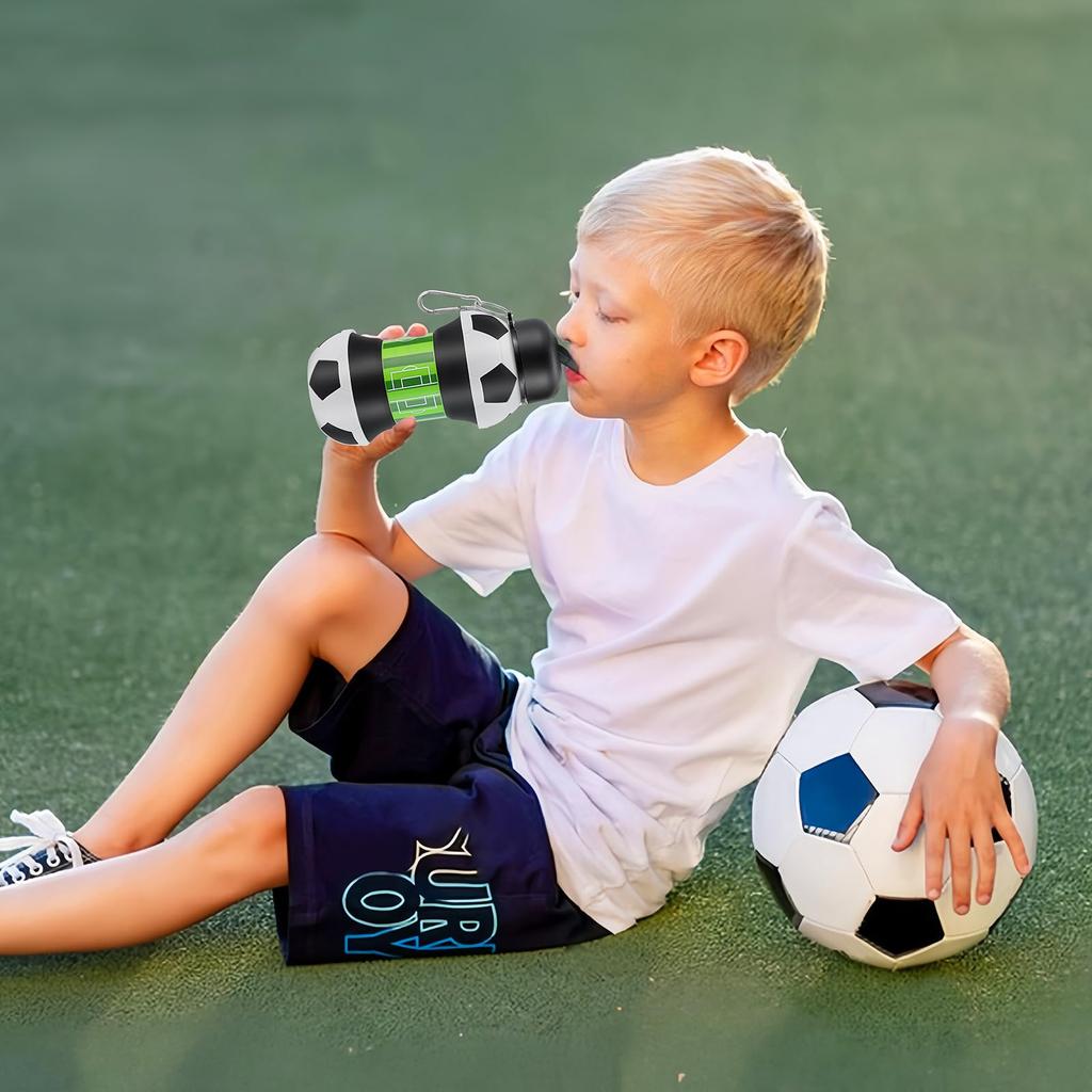 Silicone Fold Water Bottle Outdoor Sports Water Bottle Leakproof Portable Student Kids Water Bottle Soft Water Bottle Bpa Free