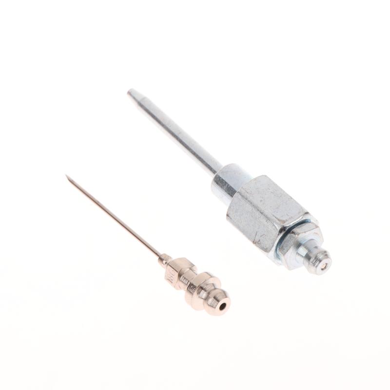Grease Injector Needle Fitting Holder Joints Bearings Grease Needle Adapter Fit For Metal Parts High Speed Steel Tool