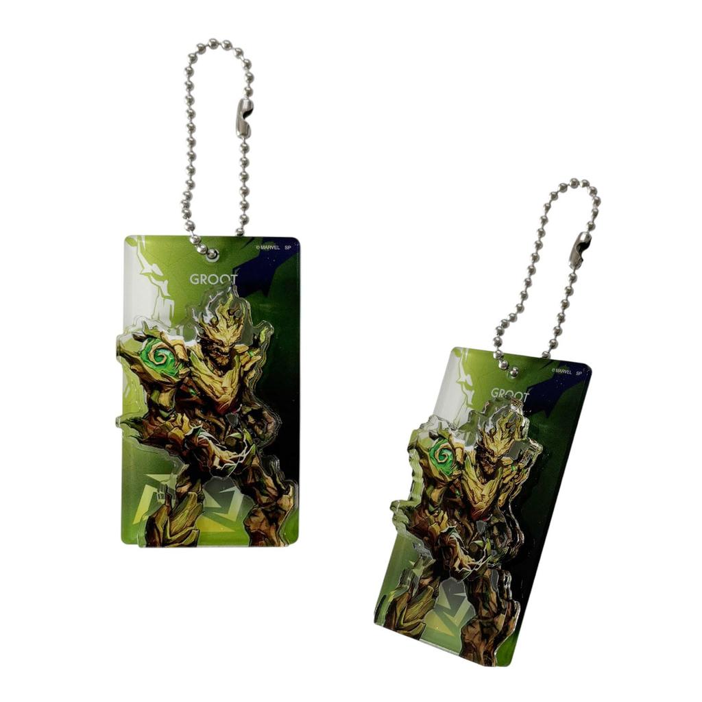 Small Planet Marvel Rivals 3D Keychain A Blind Wrapped Complete Set of 17 Figures