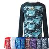 ActiveM Long-Sleeve Undershirt, Comfort Innerwear, Sweat-Wicking, Quick-Drying, Stretch, Dark