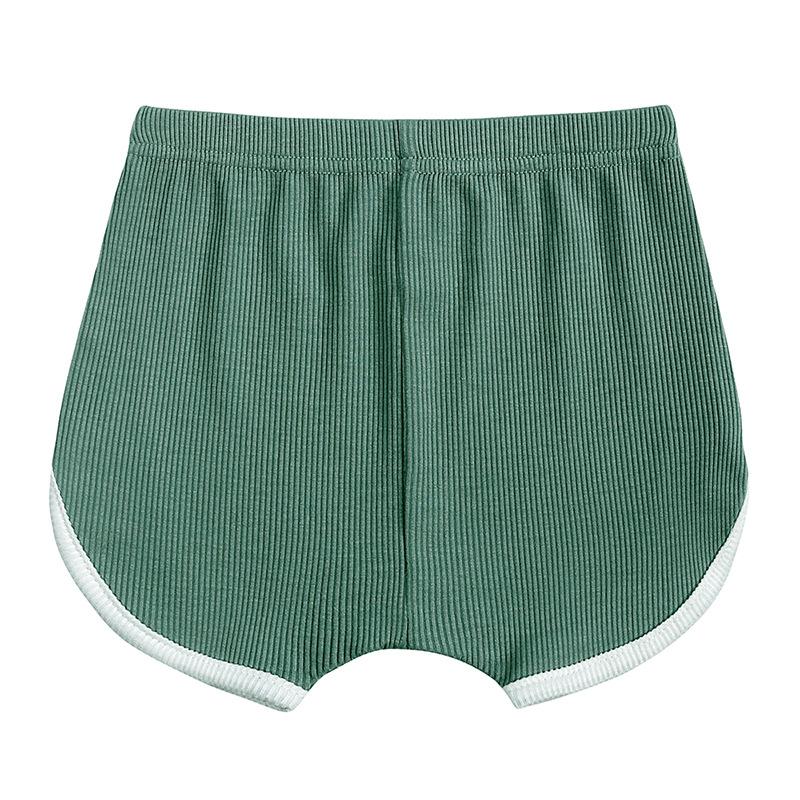 Dětské oblečení Letní chlapecké a dívčí Dvoudílná sada pro miminka Dětská domácí sada s krátkým rukávem a šortkami