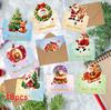 Christmas Holiday 3d Greeting Card Set With Foil Stamping For Festive Gift Exchange