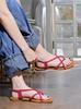 Shoetopia Vibrant Strappy Square-Toe Thong Sandals For Women & Girls
