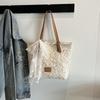 Gentle Lace Pattern Bag For Summer Daily Use With Large Capacity And Stylish Design