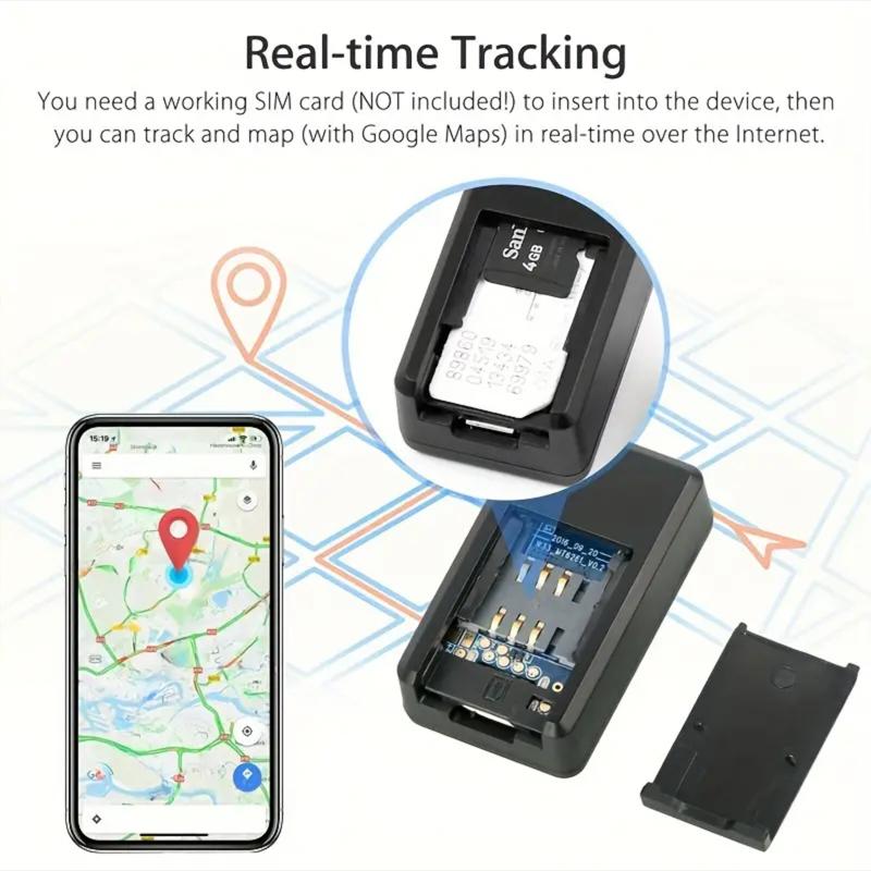 Mini Magnetic Gps Tracker Gf-07 for Car Real Time Tracking Anti-Lost Auto Locator Strong Magnetic Mount Sim Message Positioner 3