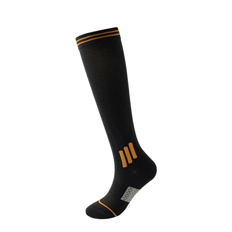 1/6pairs Compression Sport Socks Running Skipping Yoga Socks Trendy Professional Sports Socks Nursing Athletic Soccer Stocking