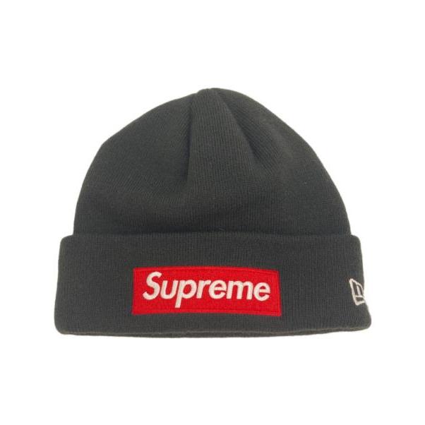 Used Supreme New Era Box Logo Beanie
