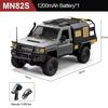 1/12 Full Scale RC Crawler 4-wheel Drive Off Road Remote Control Pickup Truck with Led Light Rechargeable Climbing Vehicle Hobby Toys for Boys Adult