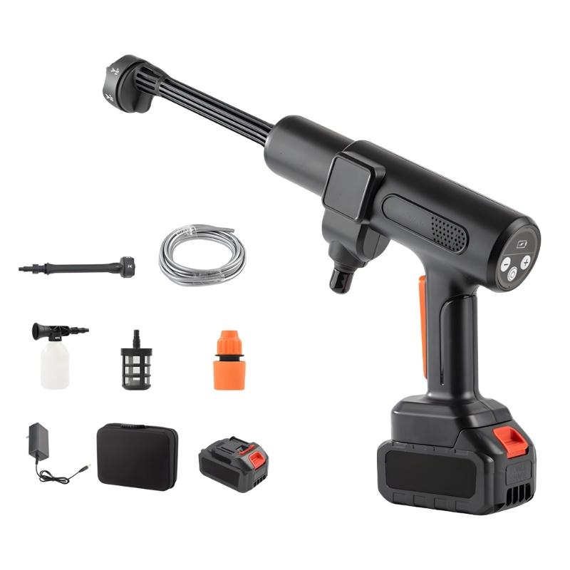 

Мощный электрический очиститель с бесщеточным двигателем 24000 об/мин, с функцией автоматического всасывания и ЖК-дисплеем 1