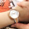 CALVIN KLEIN watch quartz movement stainless steel strap 30mm silver dial women's watch 30 meters waterproof K4E2N61X