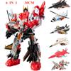 NEW Oversize 33CM Anime Devastator Transformation Robot Car Aircraft Dinosaur Action Figures
