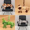 Cat Plush Toy Hanging Keychain With Cartoon Animal Design For Bag Decor And Gifts