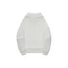 Li Ning Musterdruck Lockerer Pullover Damen Sweatshirt Off-White AWDT698-5