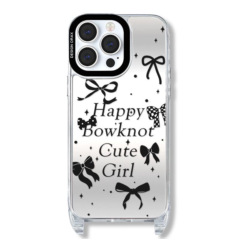 Zhitai Lanyard Mirror Case for iPhone 12-16 Pro/Pro Max