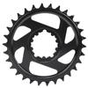 Snail Bike Chainwheel 6mm Single Ring Crankset Fit for GXP 8‑11 Speed Chain30T (127MM)