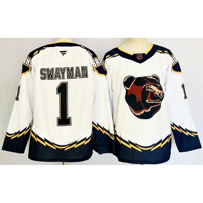 Mens Womens Ice Hockey Practice Jersey Long Sleeve Training Shirt NHL Team Style Utah Grizzlies Devils Kraken Blue Jackets