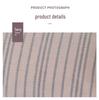 Universal Pure Cotton Multi-layer Gauze Pillowcase with Double Layer Fine Stripes for Adults