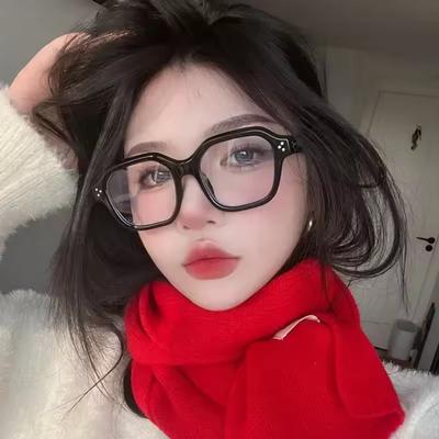 Vintage Square Anti Blue Light Glasses for Women Men Fashion Computer Eyewear Blue Light Blocking Simple Eyeglasses