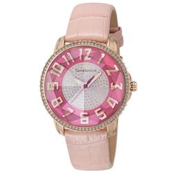 Tendence Women's Leather Strap Watch TY132008