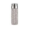 Titanium Vacuum Insulated Travel Mug With Tea Infuser Leakproof Double Lid Modern Slim Design Office Business Gift