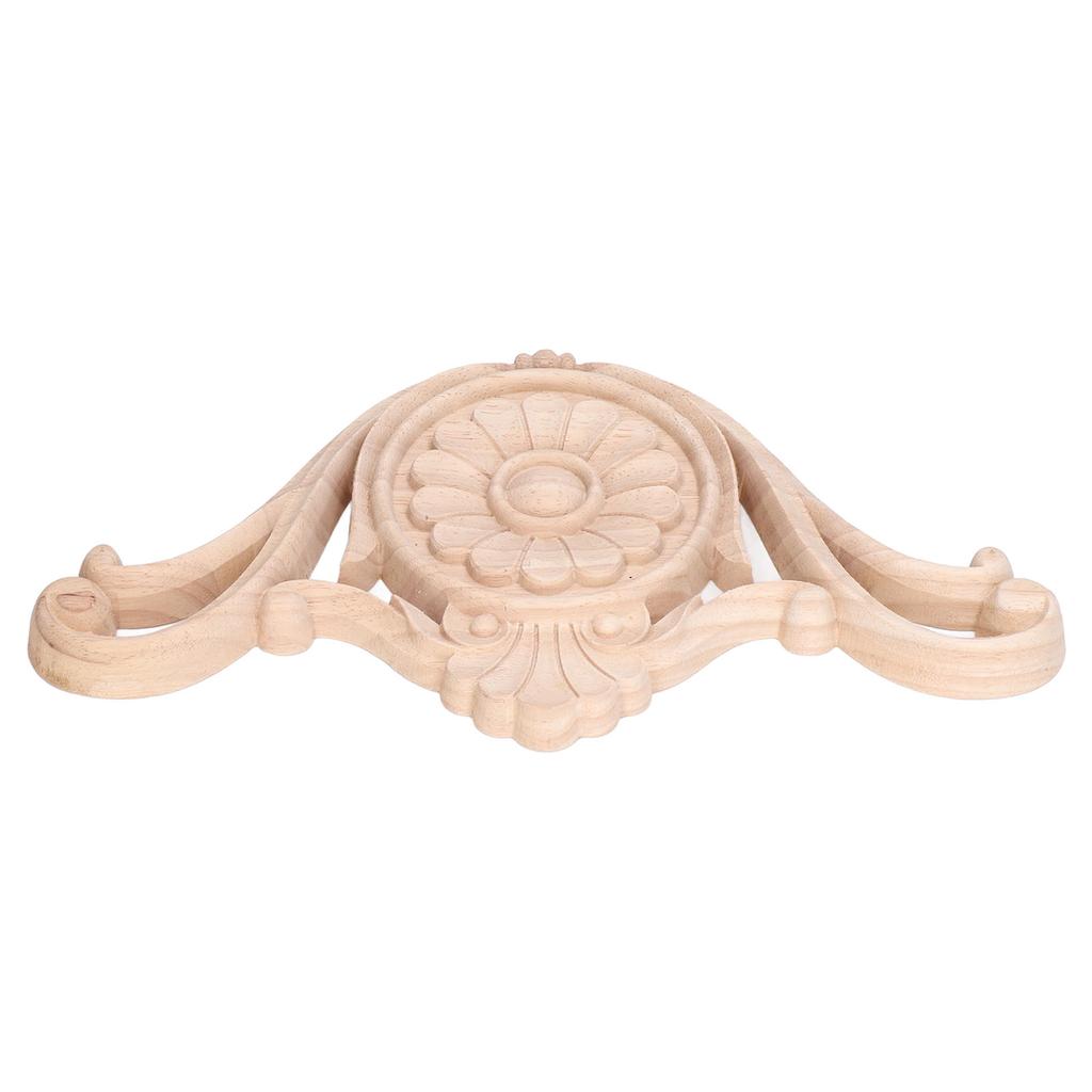 Holzapplikation Einfache Installation Langlebig Natürlich Umweltfreundlich Klassisch Exquisites Muster Holzschnitzerei Applikation