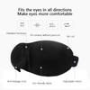 3D Sleeping Mask Eyepatch Block Out Light Eye Mask Soft Cover Rest Relax Sleep Aid Women Men Portable Blindfold Travel Eyepatch