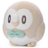 Takara Tomy Arts PokePiece Plush Approximately 20cm Tall (TAKARATOMY A.R.T.S) Mocchi-Mocchi-Style Toy, Rowlet,